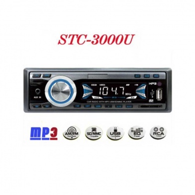 Car Audio με USB και SD κάρτες, STC-3000U, 4 x 50W